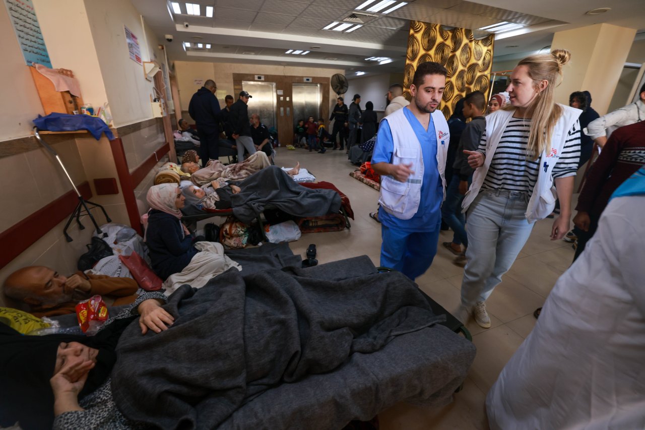 MSF Gaza Al Aksa Hospital