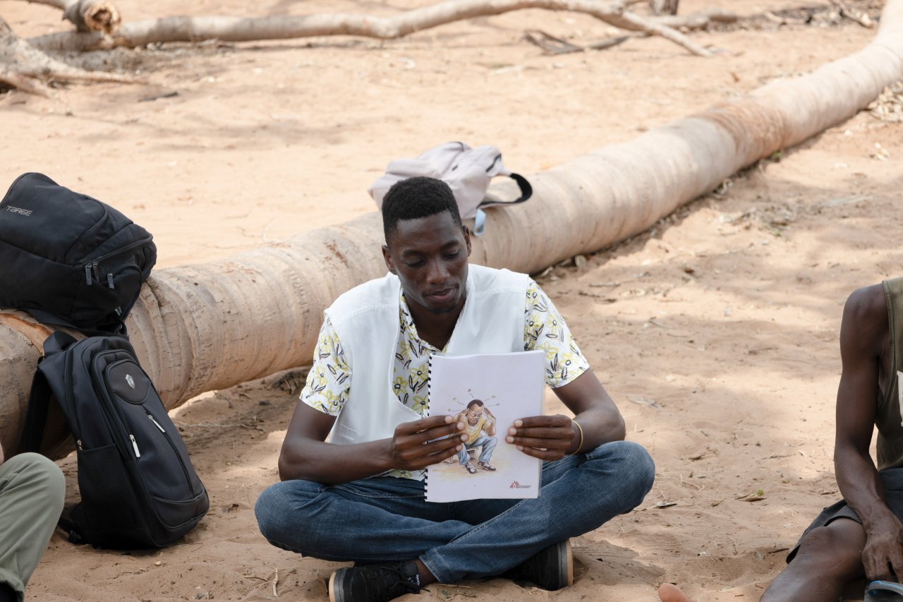 Basilio Jamal, conseiller en santé mentale MSF.