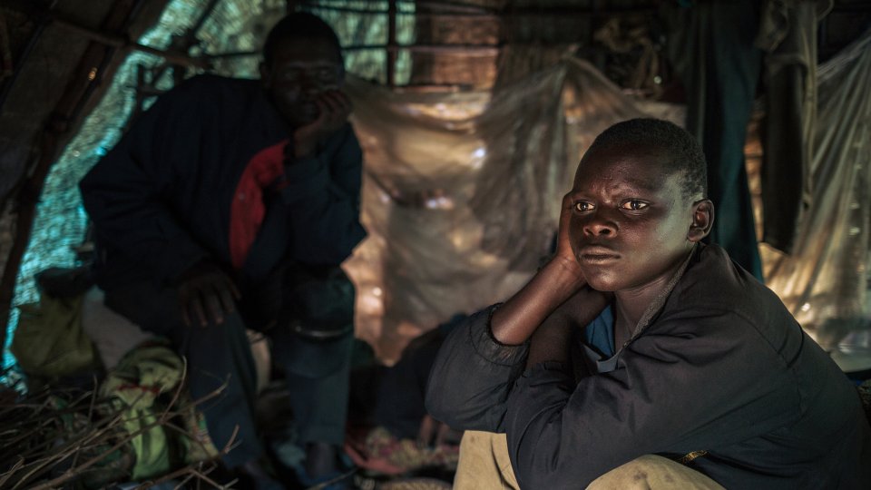 Camp de déplacés internes de Rho, Ituri, RDC, 11.11.2019
