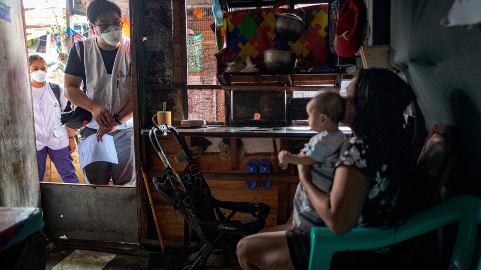 Covid Tuberculose Manille Philippines Bidonville Tondo 