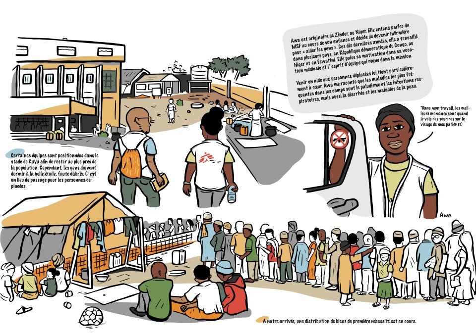 El Marto Burkina Faso Fumetto MSF Lucerne 
