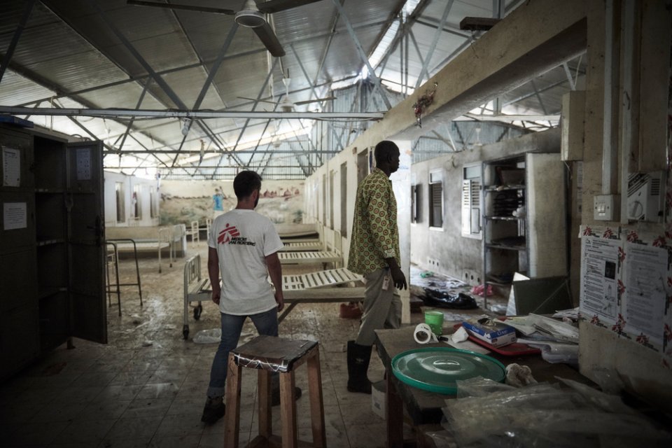 Verlassenes Spital in Agok. Südsudan, August 2022.