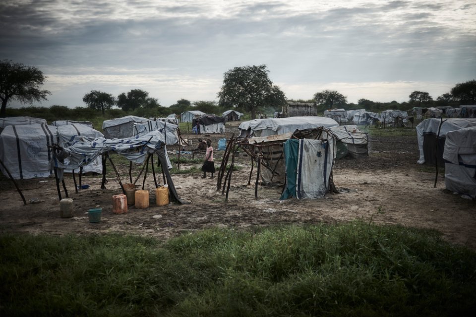 Vertriebenencamp in Abyei. Südsudan, August 2022.