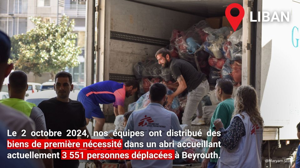 2 octobre Liban aide 