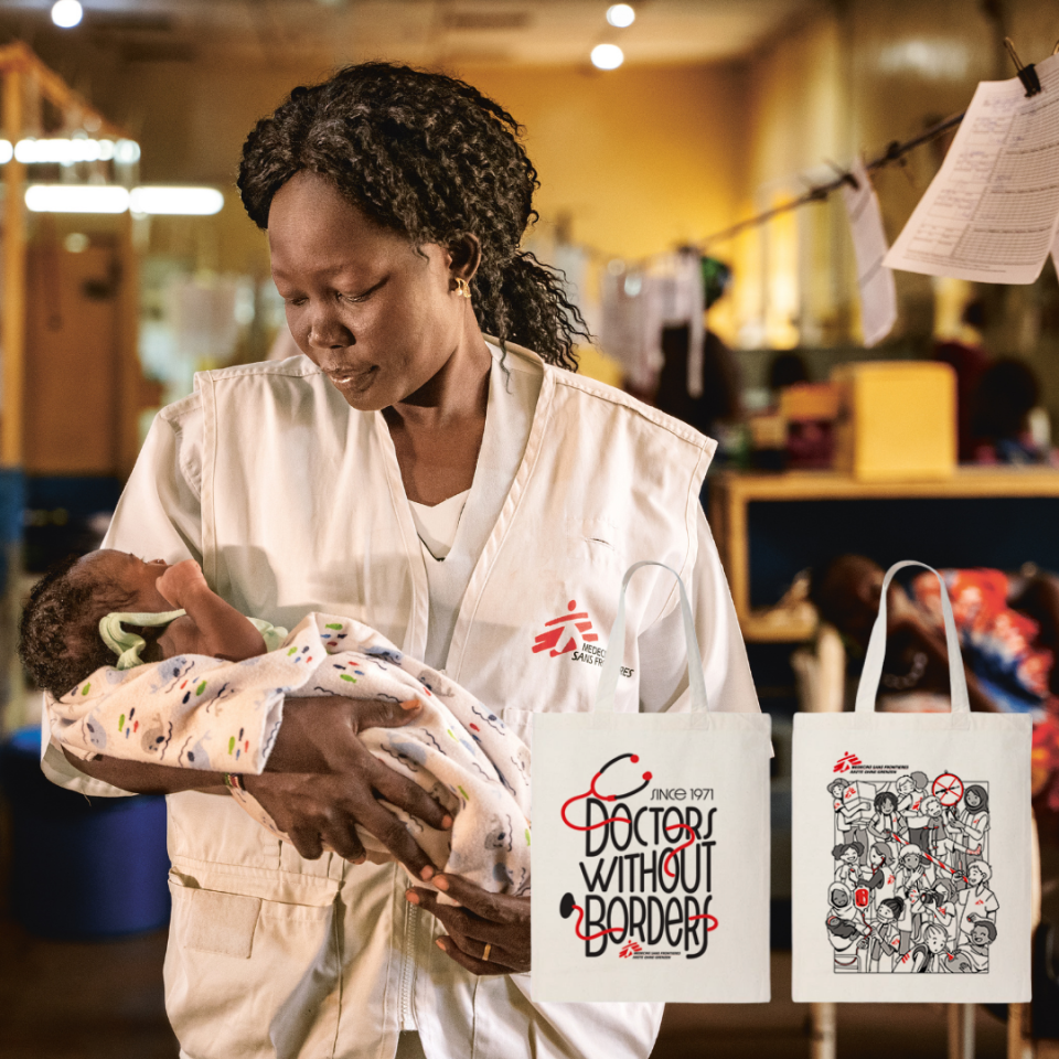 Diventi donatore regolare e riceva un'esclusiva shopper MSF