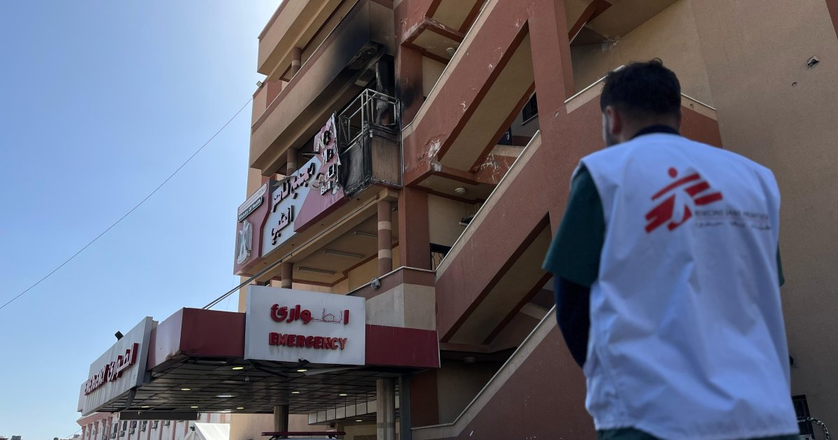 MSF condamne l'attaque israélienne sur l'hôpital Nasser à Gaza et ...