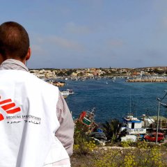 Lampedusa, Italie, 1 juillet 2021