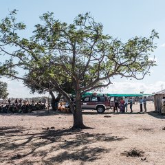 Mobile Klinik in der Gemeinde Maheny im Distrikt Beloha in der Region Androy. 2 Juli 2021