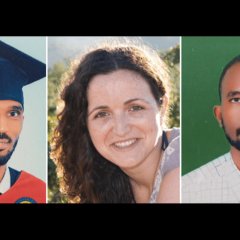 Yohannes Halefom Reda, María Hernández et Tedros Gebremariam, brutalement assassinés le 24 juin 2021 dans la région du Tigré en Éthiopie.  © DR