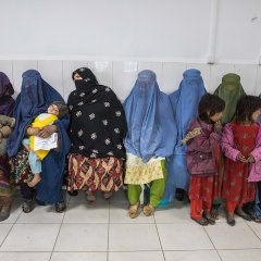 Wartebereich im Boost-Spital. 26.Januar 2022, Afghanistan