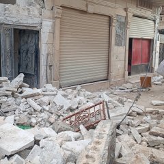 Ville de Sarmada Idlib, dans le nord-ouest de la Syrie, 
