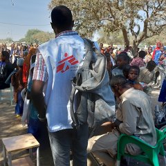 MSF Site de vaccination Tchad, janvier 2023