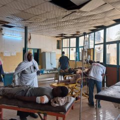 L'hôpital Bashair, soutenu par MSF dans le sud de Khartoum, a reçu plus de 60 patients blessés et 43 morts après une explosion sur un marché le 10 septembre.