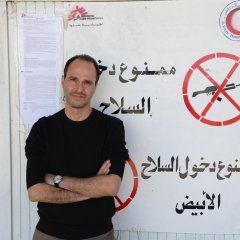Président international de Médecins Sans Frontières, Christos Christou in Yemen. February 2023