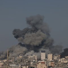 Bombardements sur la bande de Gaza - image d'illustration, octobre 2023