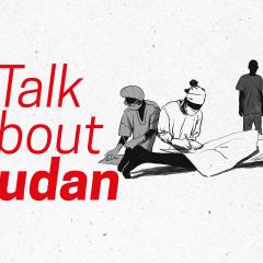 Parlons du Soudan. Mobilisation Médecins Sans Frontières après un an de conflit armé au Soudan.