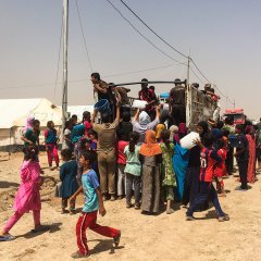 Camp de Debga, Irak, 28.07.2016