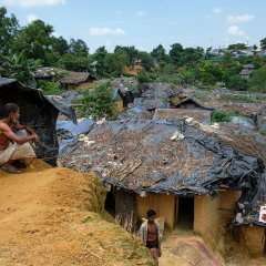 Bangladesh: l'un des camps qui existait déjà avant l'arrivée de 500 000 nouveaux réfugiés rohingyas