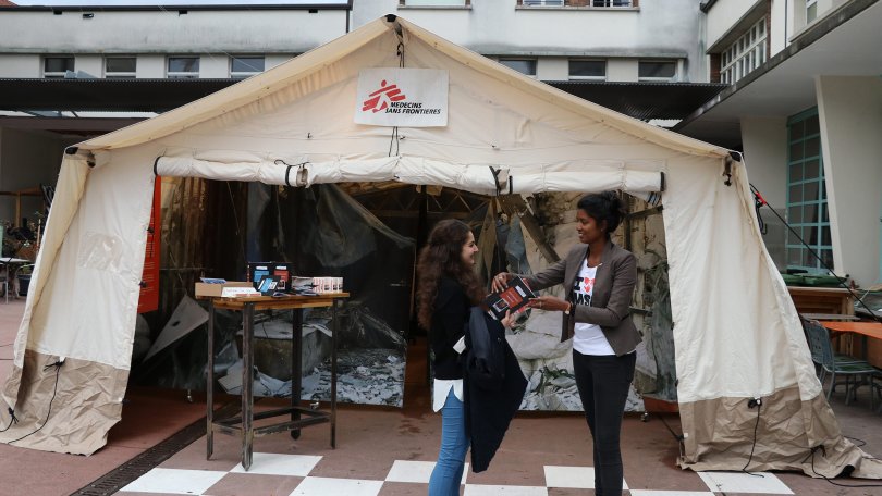 Expo: « La voix de mes blessures » - Médecins Sans Frontières