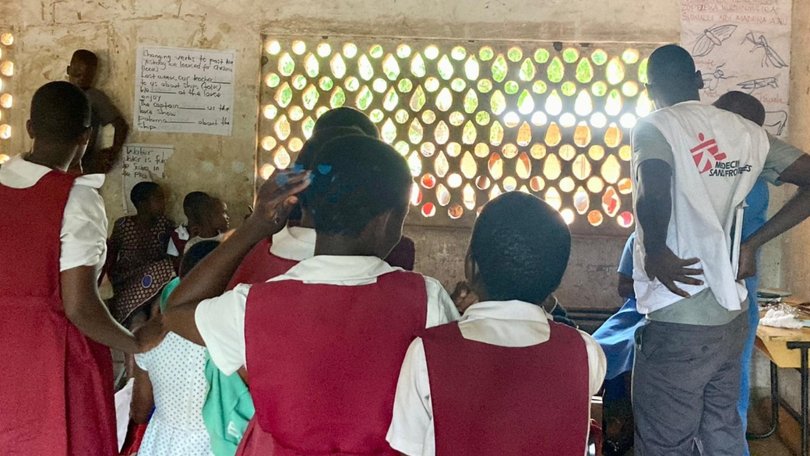 Schule in Phalombe, Januar 2023, Malawi