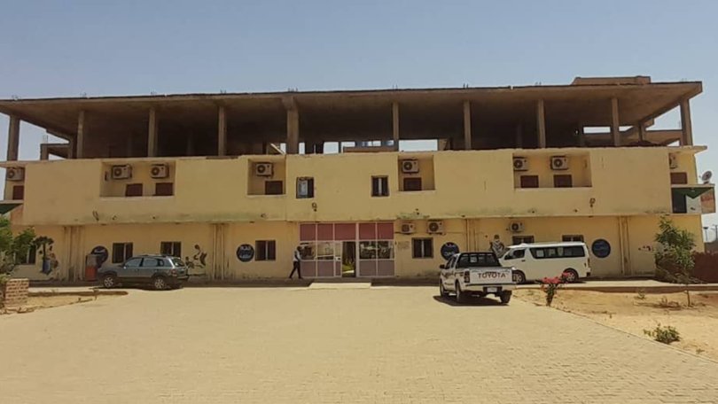 Von MSF unterstütztes Spital in El Fascher. Sudan.