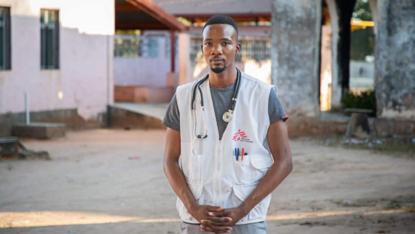 Nelson Domingos Nuvunga Pflegefachmann in der Provinz Nampula, Mosambik