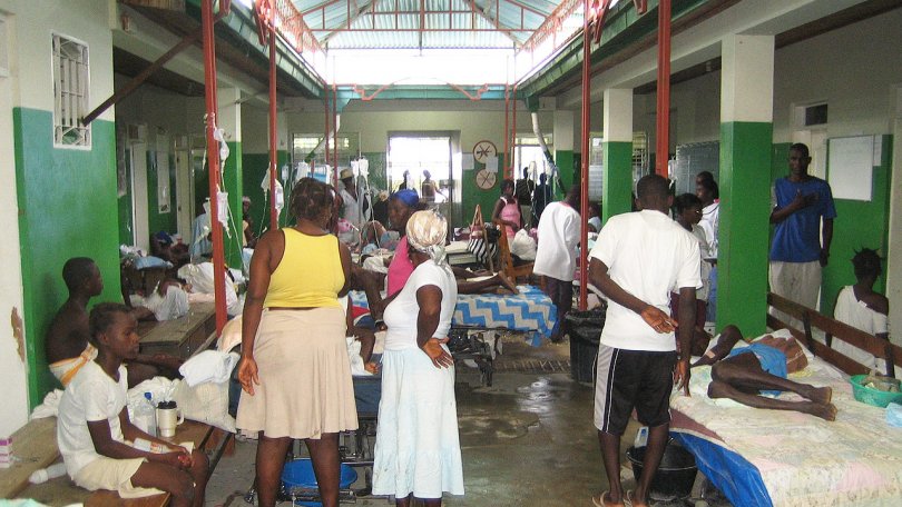 Les équipes MSF traitent des patients à Saint-Marc, dans la région d’Artibonite, Haïti