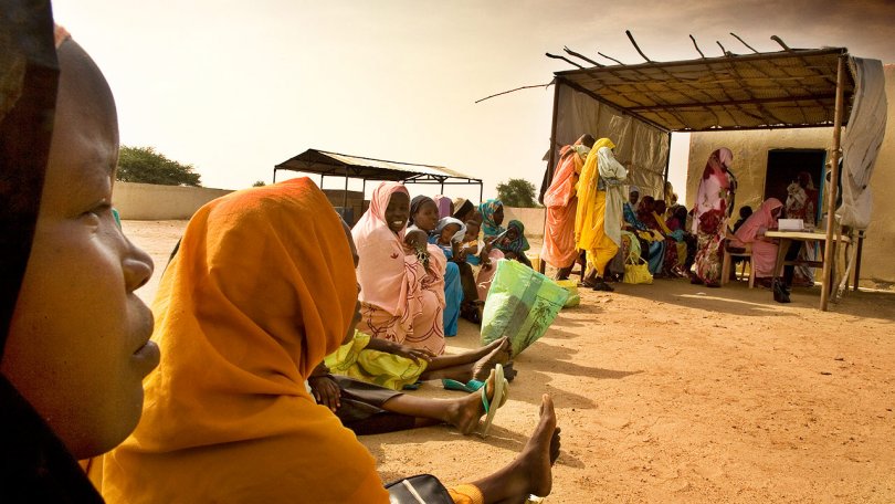 L’hôpital du ministère de la santé, soutenu par MSF, à Shangyl Tobaya, Soudan