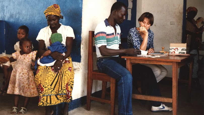 En 1984, MSF Suisse gère son premier projet à Lagdo, dans le nord du Cameroun.