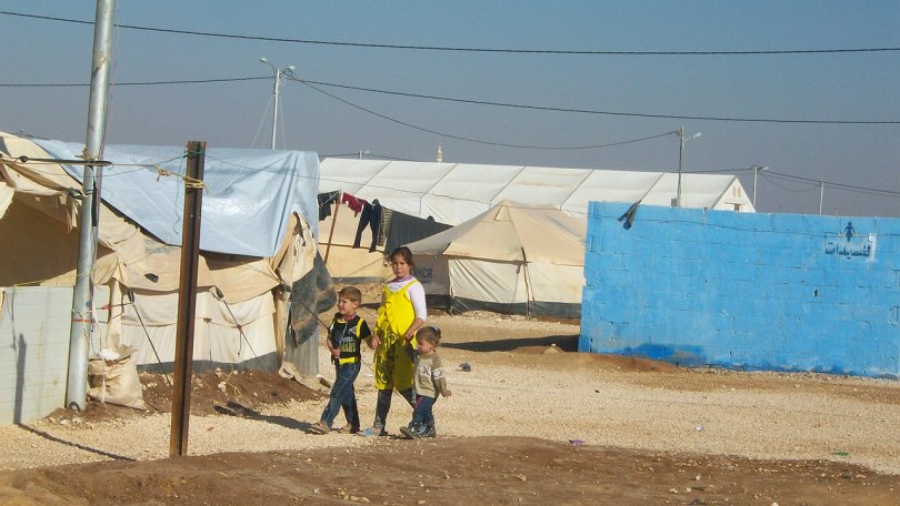 Dans le camp de Zaatari, la situation des réfugiés reste particulièrement précaire.