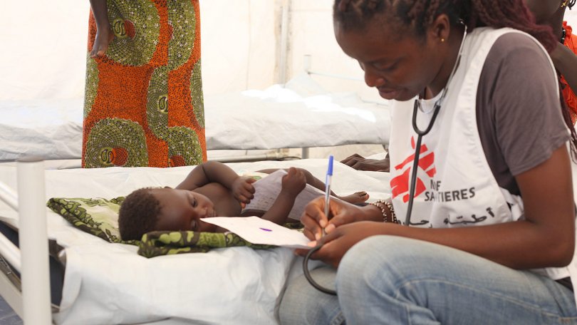 A Djouba, les équipes de MSF ont fourni des soins médicaux à quelque 40 000 personnes.