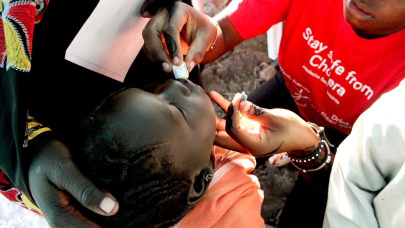 Campagne de vaccination contre le choléra au Soudan du Sud, janvier 2013
