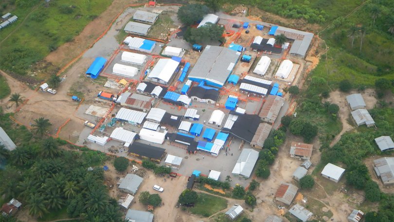 Centre de prise en charge Ebola de Foya