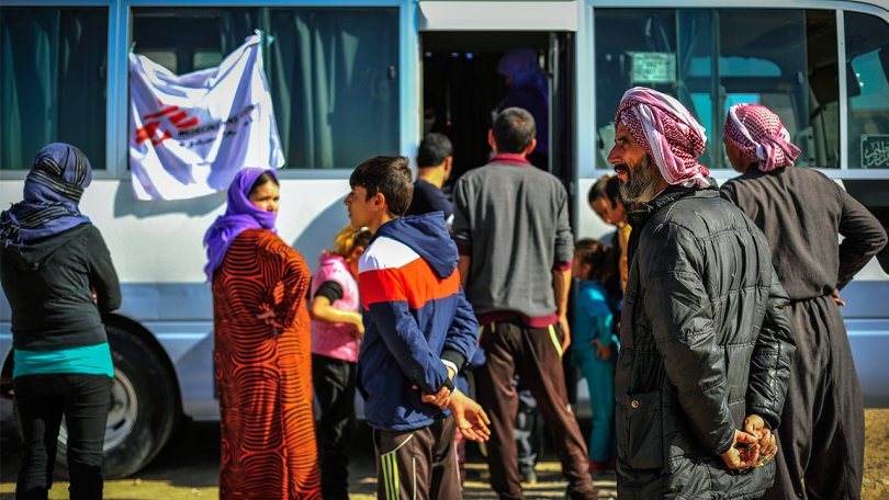 MSF a récemment mené une enquête épidémiologique pour évaluer les besoins des personnes déplacées dans le gouvernorat de Dohouk.