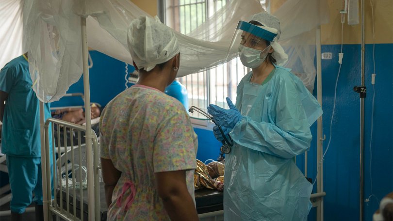 Hôpital pédiatrique MSF, Monrovia, février 2015