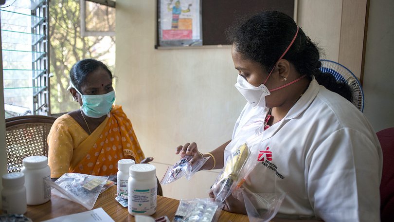 MSF utilise des médicaments génériques produits en Inde pour traiter 80% des 200 000 personnes vivant avec le VIH dans ses projets.