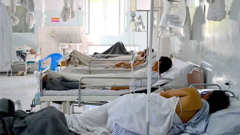 A l'intérieur de l'hôpital de MSF à Kunduz, en Afghanistan, en mai 2015.