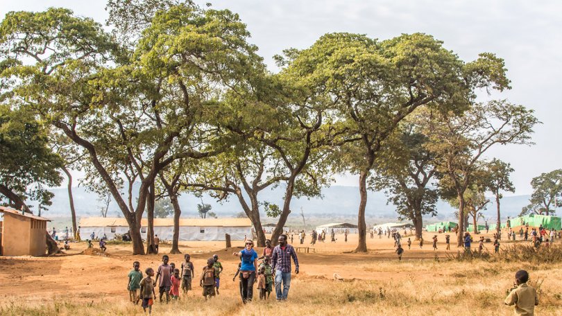 La population du camp de Nyarugusu a pour ainsi dire doublé en l’espace de deux mois seulement.