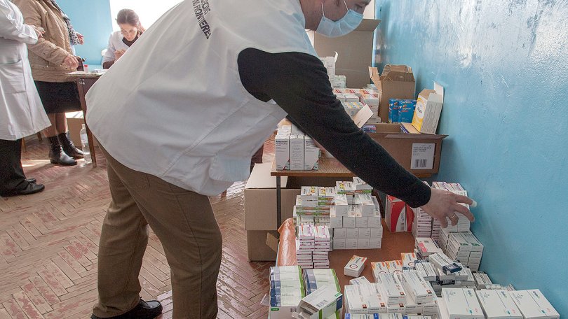 A cause du conflit, l’approvisionnement en médicaments à Lugansk a été perturbé ou interrompu depuis un an.