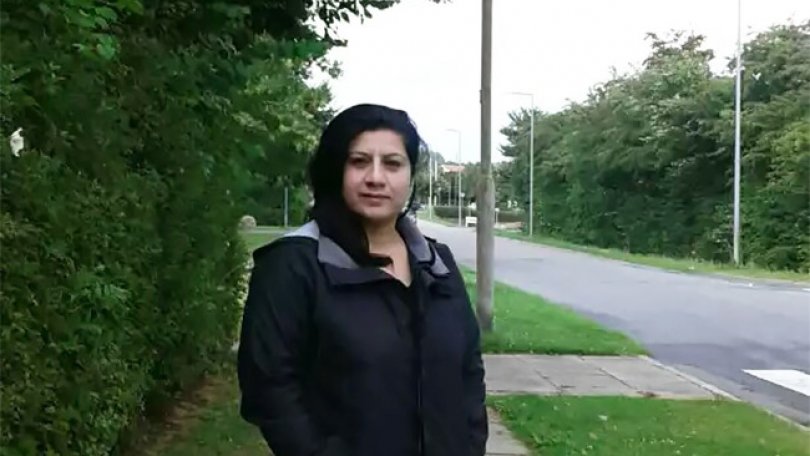 Bahar Nemr est syrienne. Elle vit depuis 7 mois dans un centre de réfugiés au Danemark qui vient de lui accorder le droit d’asile.