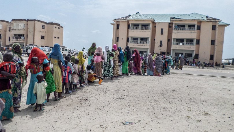 «Bien qu’une urgence nutritionnelle ait été déclarée il y a trois mois, l’aide pour la population de Borno fait gravement défaut», observe Hugues Robert.