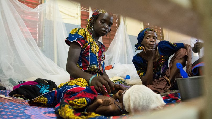 Chaque année, le pic de transmission du paludisme s’ajoute à une augmentation des cas de malnutrition aiguë.