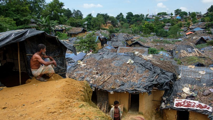 Bangladesh: l'un des camps qui existait déjà avant l'arrivée de 500 000 nouveaux réfugiés rohingyas