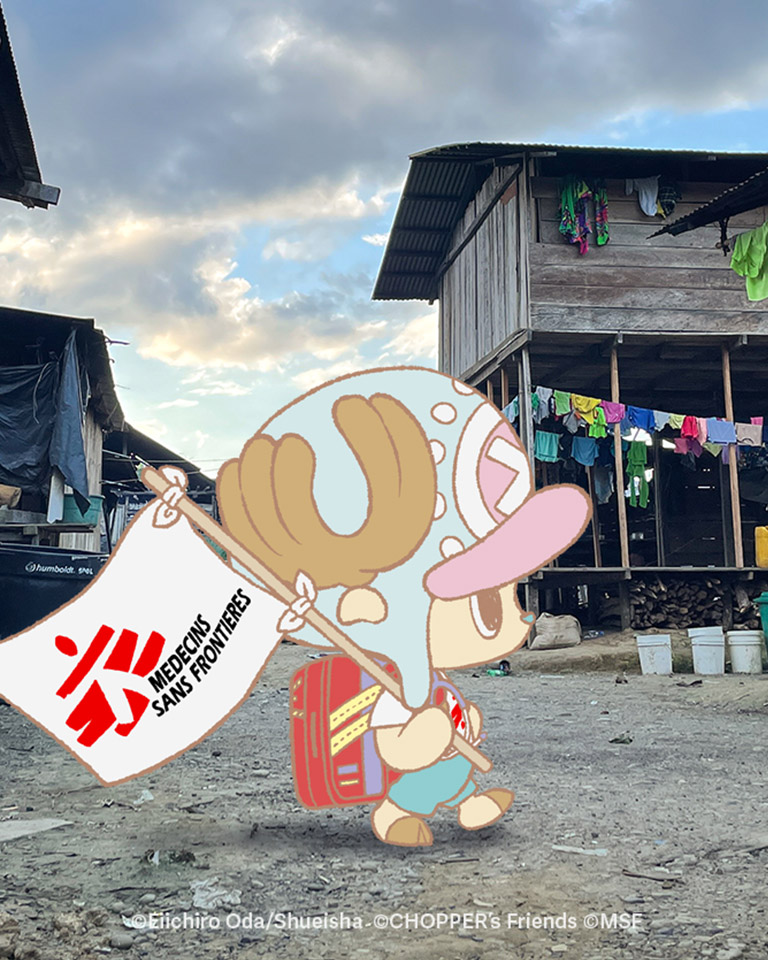 Chopper cammina nel deserto