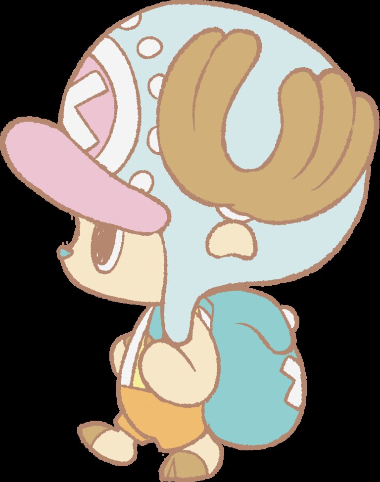 Disegno di Chopper che cammina